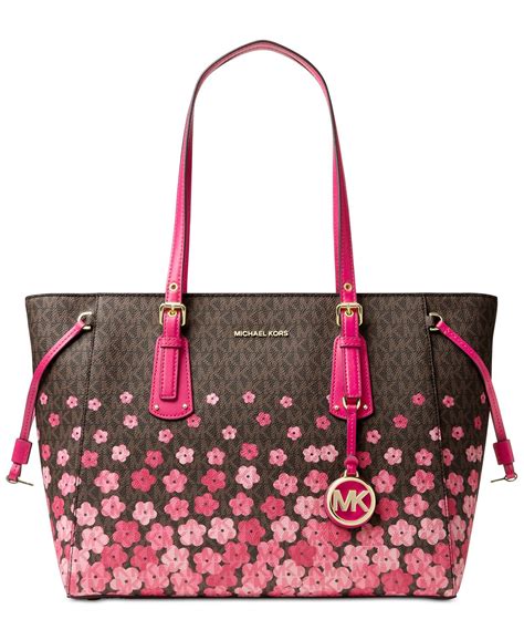 pink floral michael kors purse|Michael Kors purses hot pink.